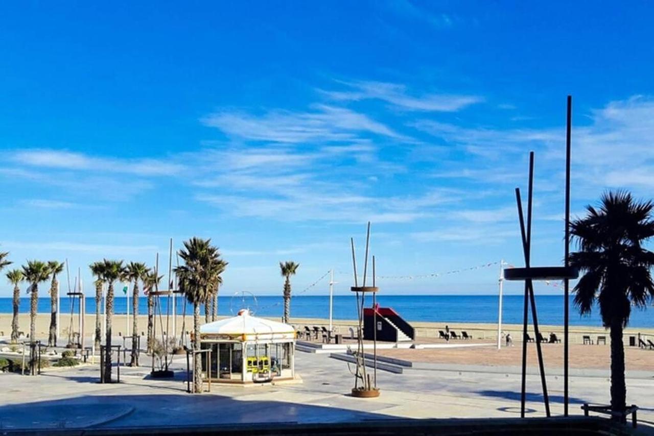 F2 Entier Canet Vue Mer // Balcon + Parking 外观 照片